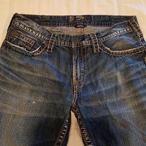 Men's Silver Jeans